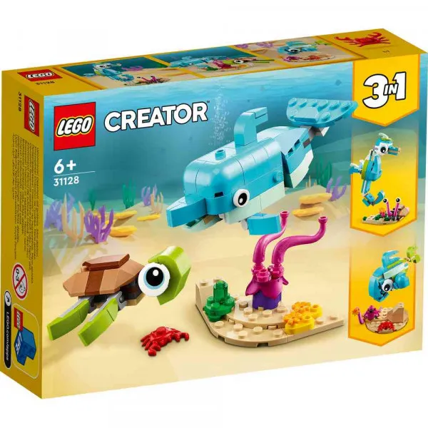 LEGO CREATOR DOLPHIN AND TURTLE 