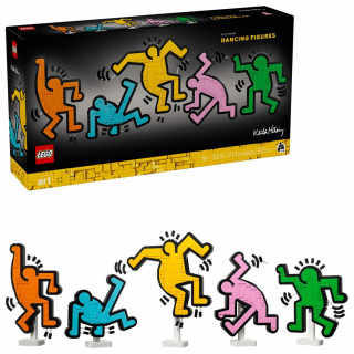 LEGO ART KEITH HARING – DANCING FIGURES 