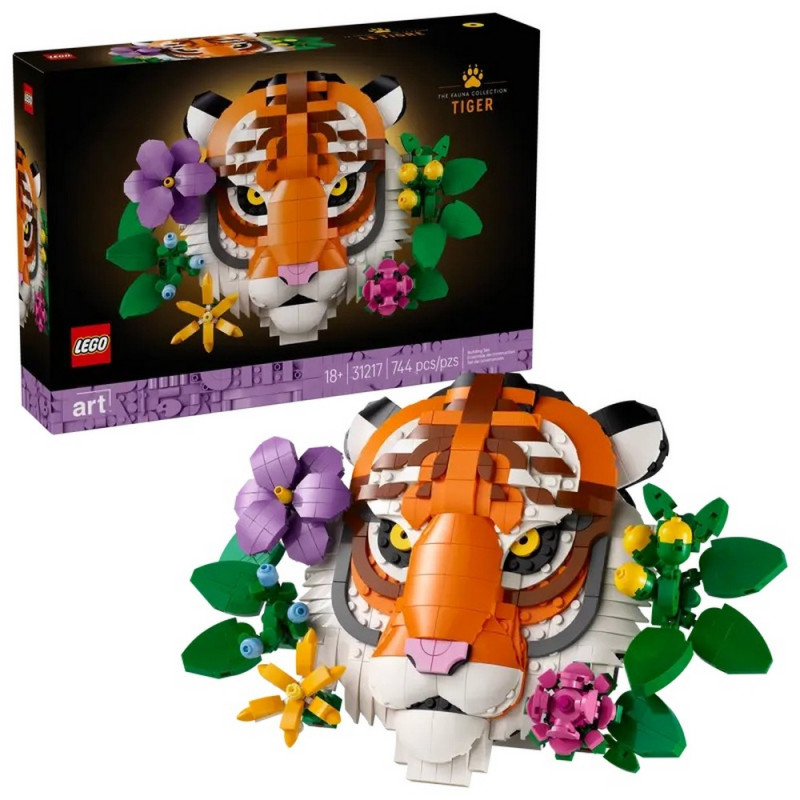 LEGO ART THE FAUNA COLLECTION - TIGER 