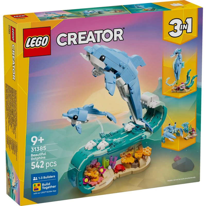 LEGO CREATOR SEA ANIMALS BEAUTIFUL DOLPHIN 