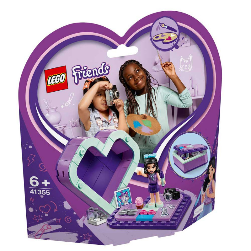 LEGO FRIENDS EMMA S HEART BOX