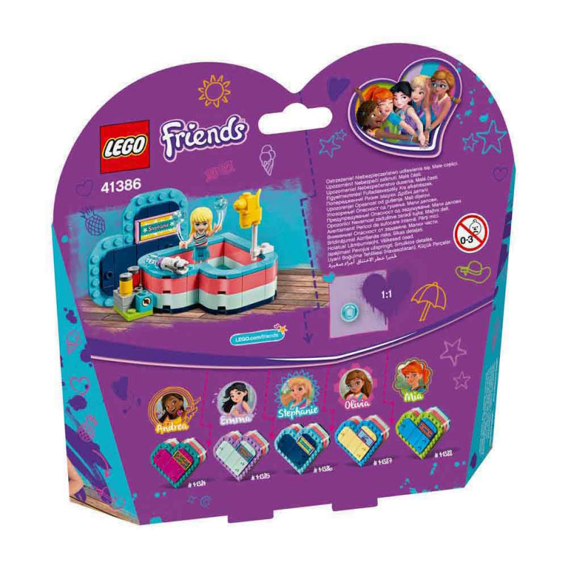 LEGO FRIENDS STEPHANIES SUMMER HEART BOX