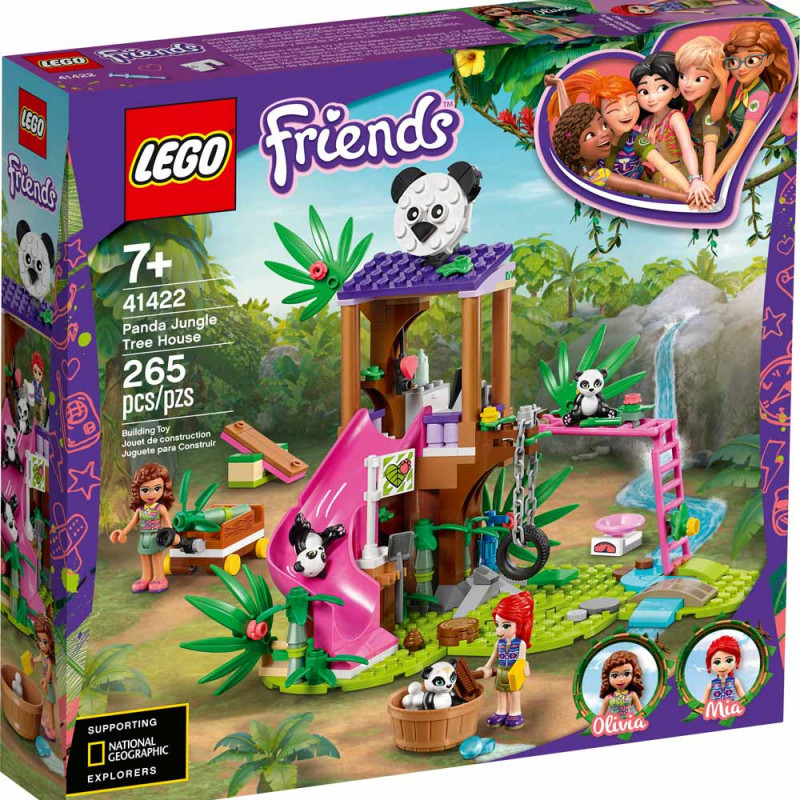 LEGO FRIENDS PANDA JUNGLE TREE HOUSE