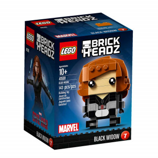 LEGO BRICK HEADZ BLACK WIDOW 