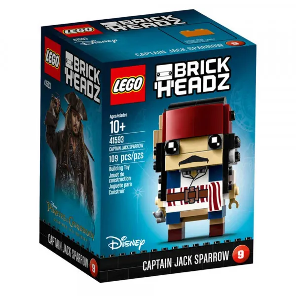 LEGO BRICK HEADZ CAPTAIN JACK SPARROW 