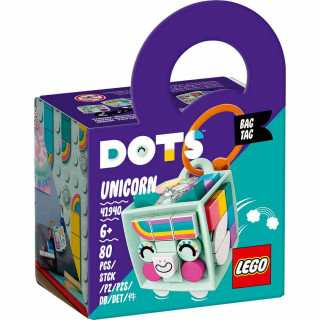 LEGO DOTS BAG TAG UNICORN 