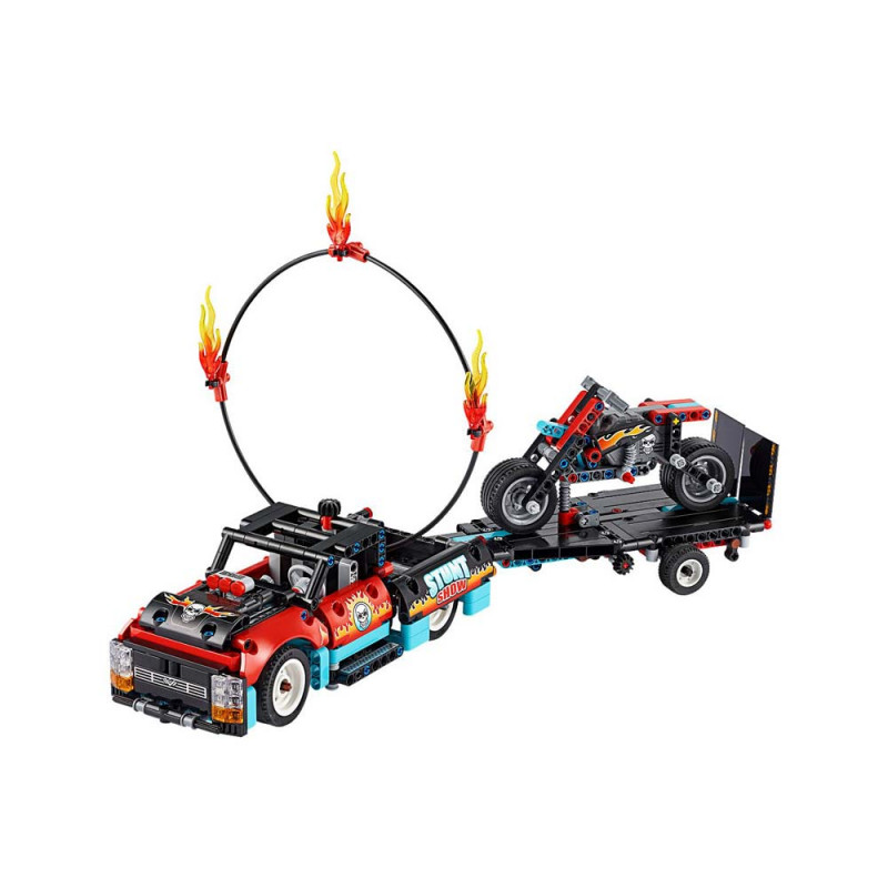 LEGO TECHNIC STUNT SHOW TRUCK BIKE
