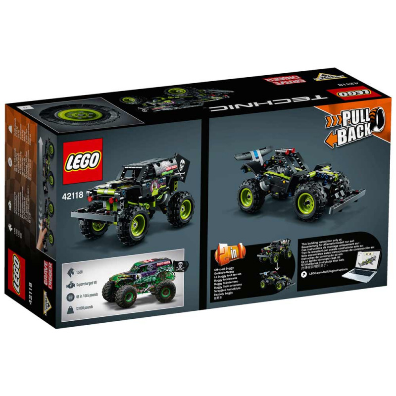 LEGO TECHNIC MONSTER JAM GRAVE DIGGER