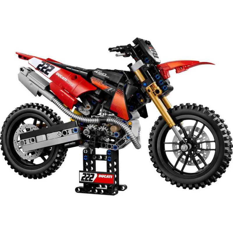 LEGO TECHNIC DUCATI DESMO450 MX FACTORY MOTORCYCLE 