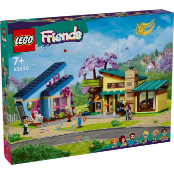 LEGO FRIENDS OLLY AND PAISLEYS FAMILY HOUSES 