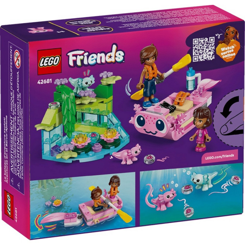 LEGO FRIENDS AXOLOTL ADVENTURE BOAT 