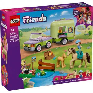 LEGO FRIENDS HORSE AND BABY FOAL TRAILER