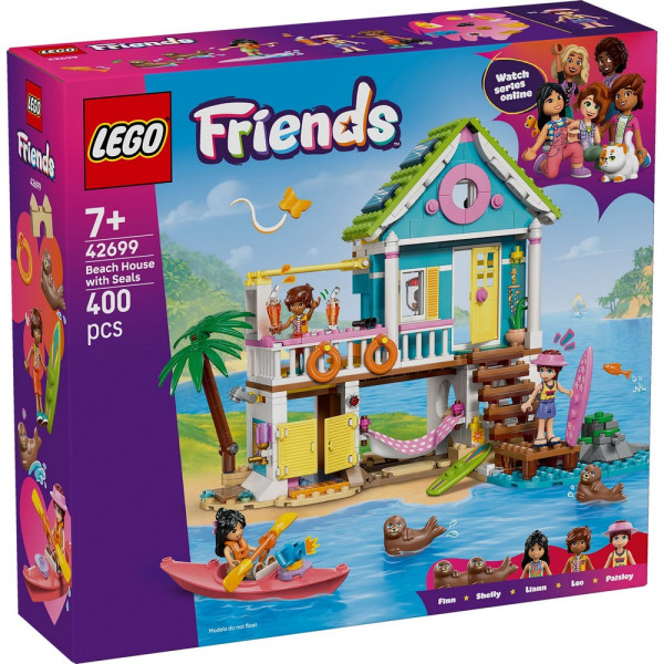 LEGO FRIENDS BEACH HOUSE WITH SEALS 