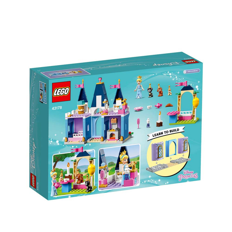 LEGO DISNEY PRINCESS CINDERELLAS CASTLE CELEBRATION