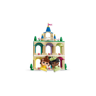 LEGO DISNEY PRINCESS MINI BELLE  AND  TIANA WITH CASTLE 