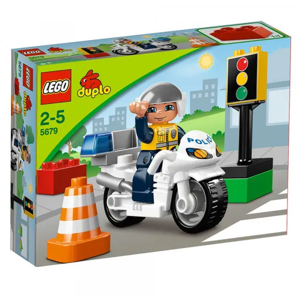 LEGO DUPLO POLICE BIKE SET 
