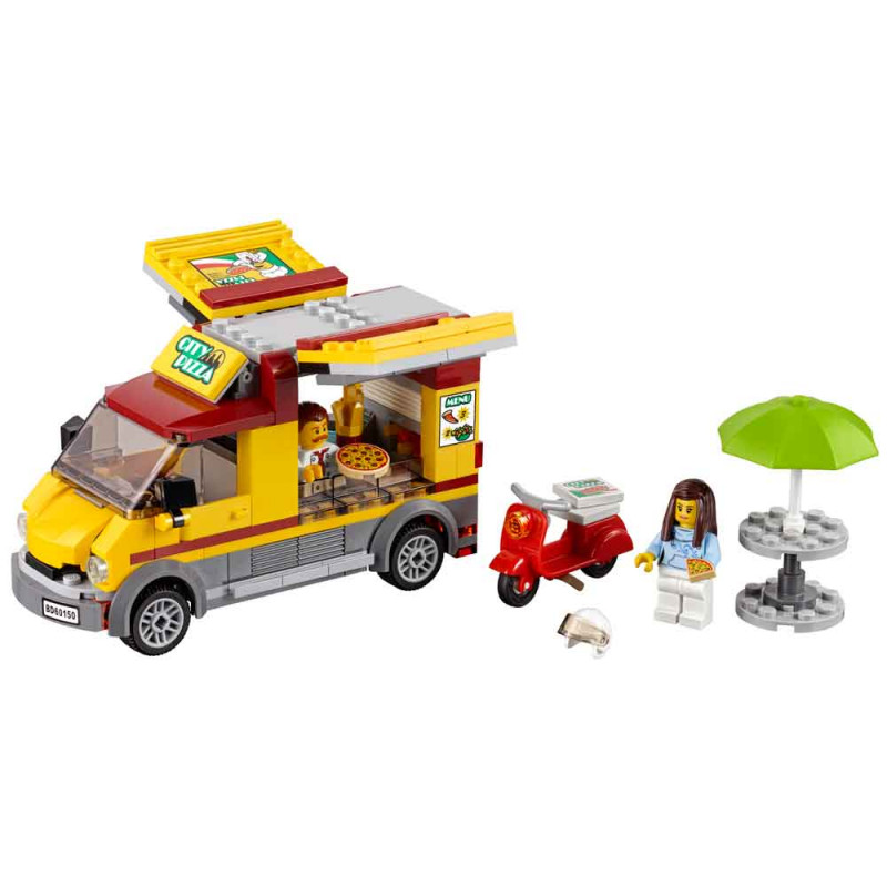 LEGO CITY PIZZA VAN