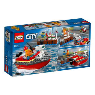 LEGO CITY DOCK SIDE FIRE 