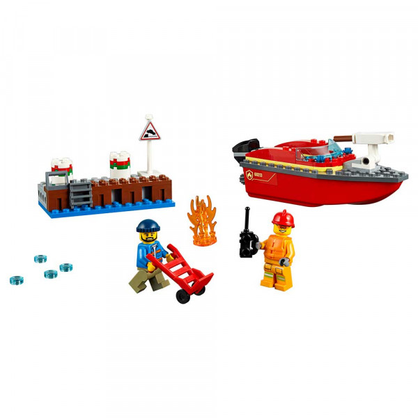 Dock side fire lego hotsell