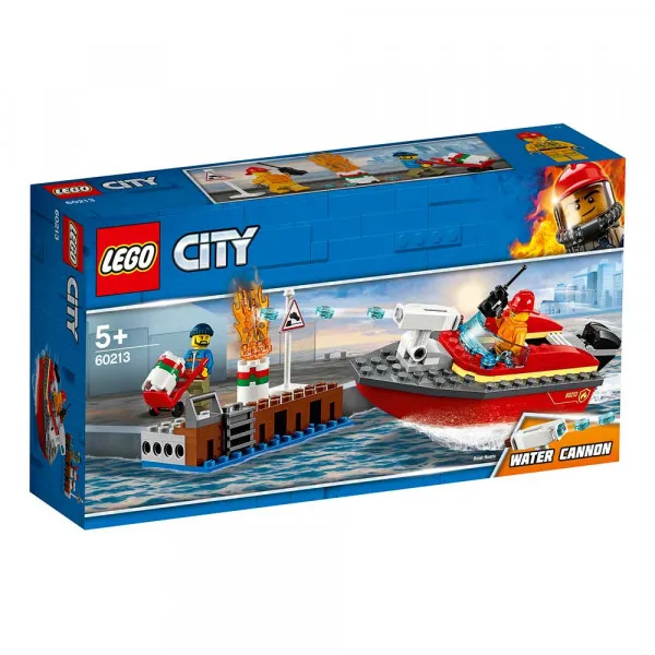 LEGO CITY DOCK SIDE FIRE 