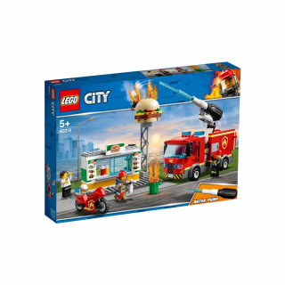 LEGO CITY BURGER BAR FIRE RESCUE 