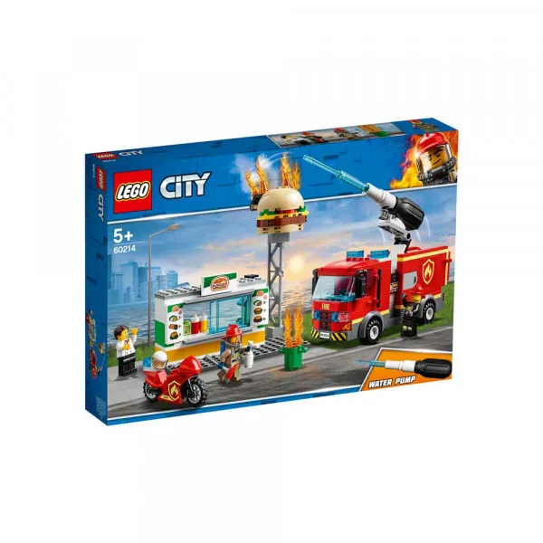 LEGO CITY BURGER BAR FIRE RESCUE 