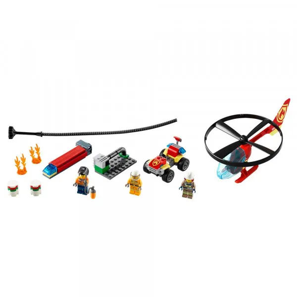 LEGO CITY FIRE HELICOPTER RESPONSE 