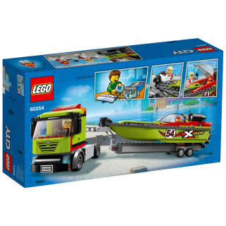LEGO CITY RACE BOAT TRANSPORTER 