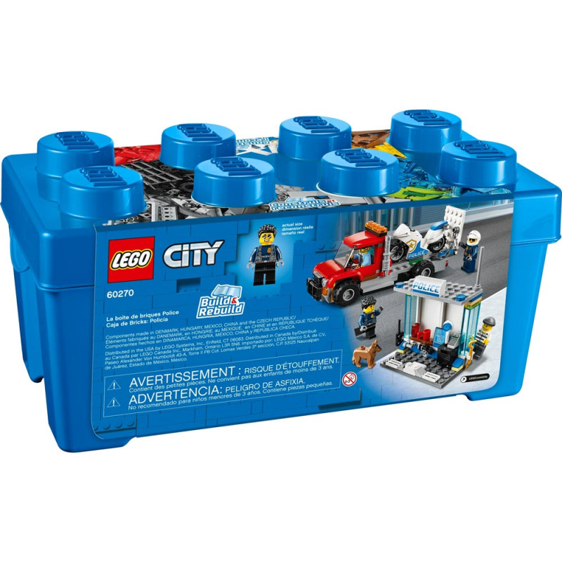 LEGO CITY POLICE BRICK BOX 