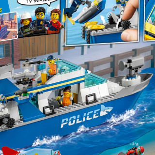 LEGO CITY POLICE PATROL BOAT