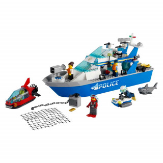 LEGO CITY POLICE PATROL BOAT