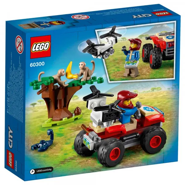 LEGO CITY WILDLIFE RESCUE ATV 