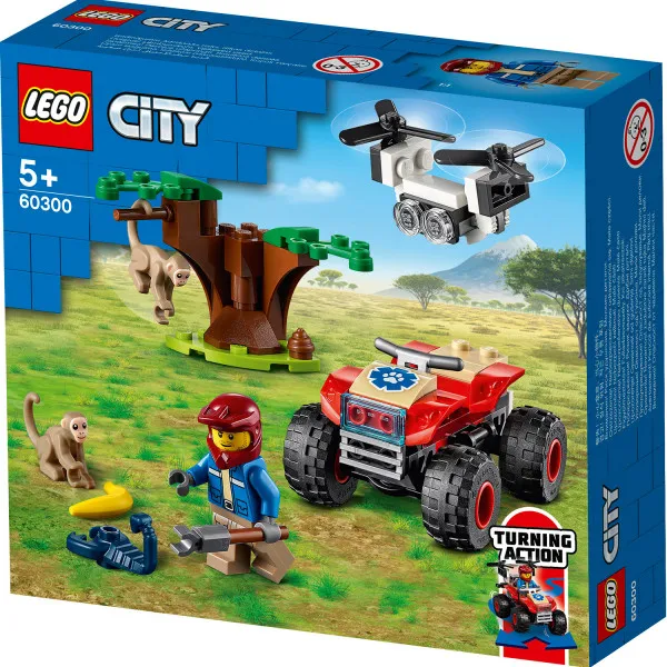 LEGO CITY WILDLIFE RESCUE ATV 