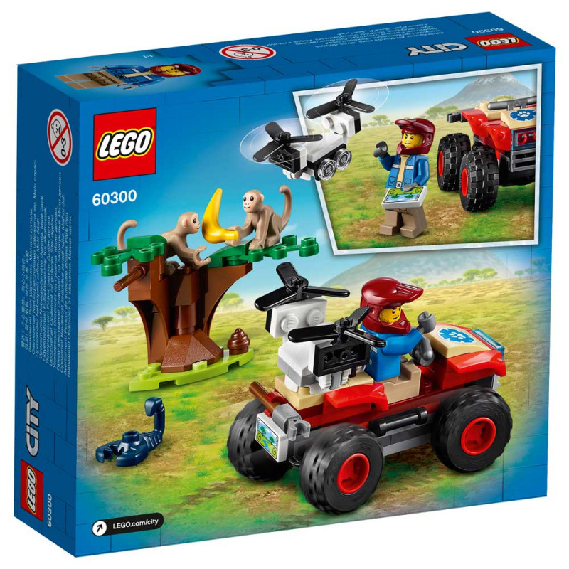 LEGO CITY WILDLIFE RESCUE ATV