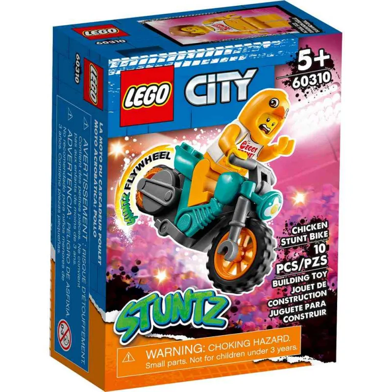 LEGO CITY CHICKEN STUNT BIKE 
