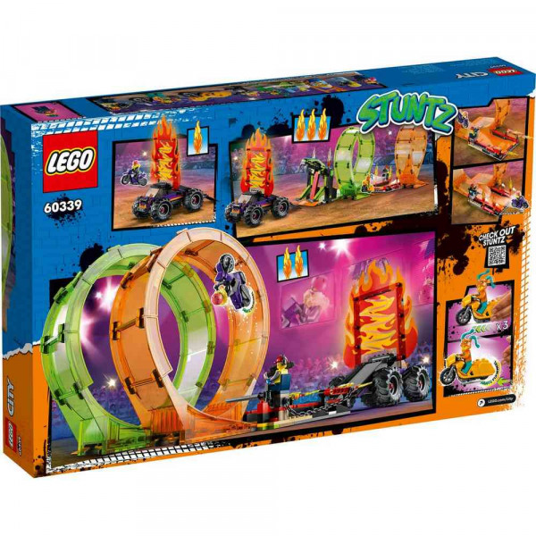 LEGO CITY DOUBLE LOOP STUNT ARENA