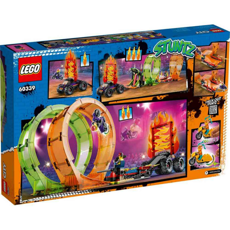 LEGO CITY DOUBLE LOOP STUNT ARENA