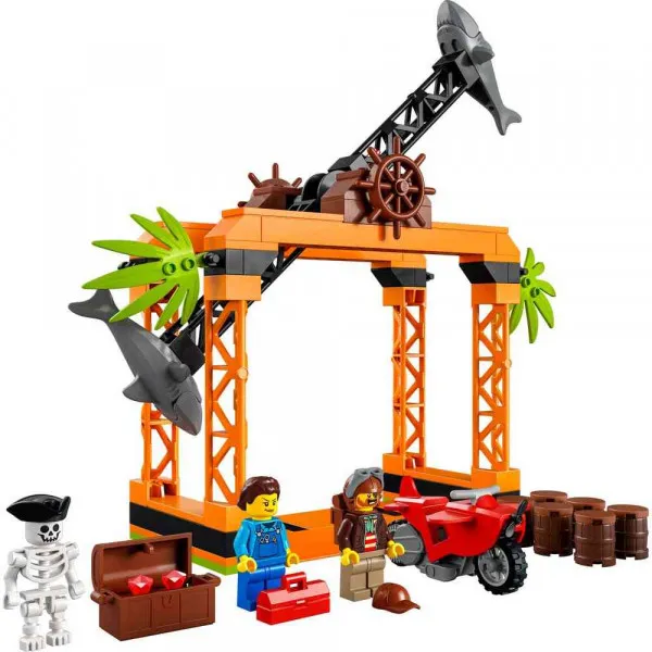 LEGO CITY THE SHARK ATTACK STUNT CHALLENGE 