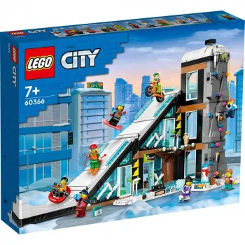 LEGO MY CITY SKI AND CLIMBING CENTER 