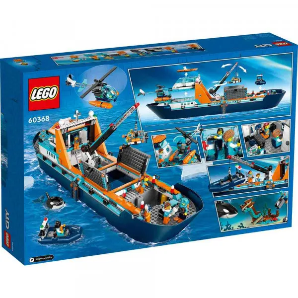 LEGO CITY EXPLORATION ARCTIC EXPLORER SHIP 