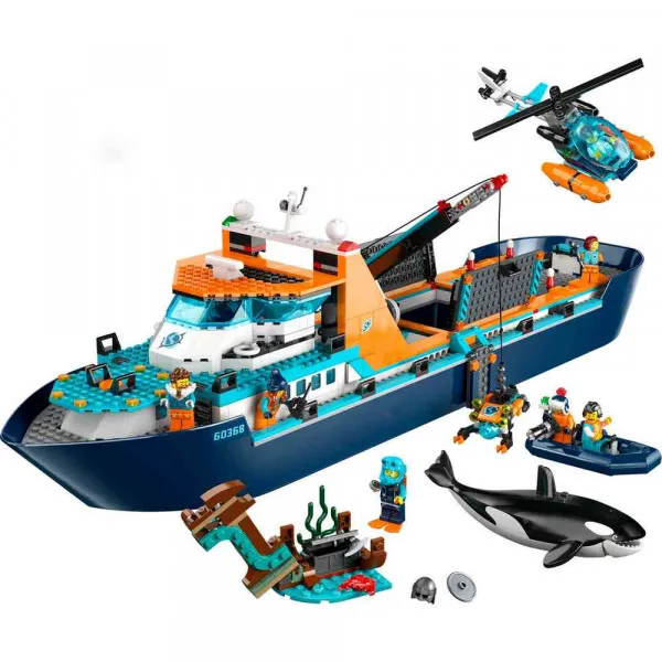 LEGO CITY EXPLORATION ARCTIC EXPLORER SHIP 