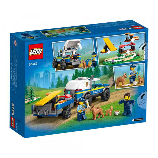 LEGO CITY MOBILE POLICE DOG TRAINING