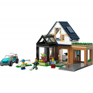 LEGO MY CITY FAMILY HOUSE AND ELECTRIC CAR