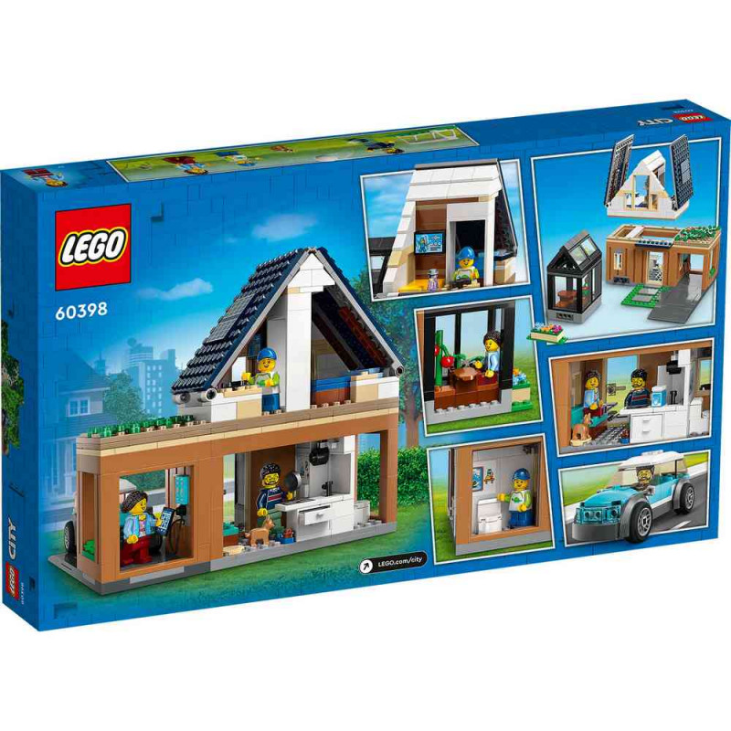 LEGO MY CITY FAMILY HOUSE AND ELECTRIC CAR