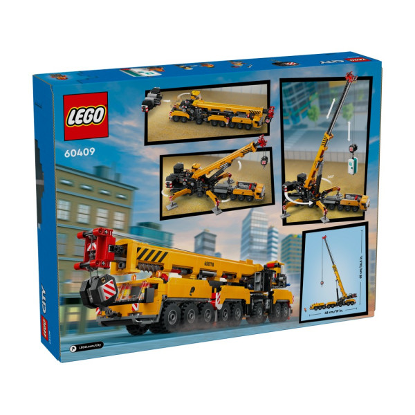 LEGO CITY YELLOW MOBILE CONSTRUCTION C