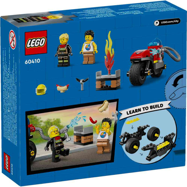 LEGO CITY FIRE FIRE RESCUE MOTORCYCLE 