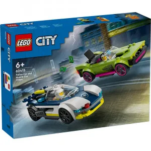 LEGO CITY POLICE POLICE CAR AND MUSCLE CAR CHASE