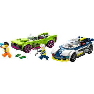 LEGO CITY POLICE POLICE CAR AND MUSCLE CAR CHASE