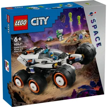 LEGO CITY SPACE SPACE EXPLORER ROVER AND ALIEN LIFE 
