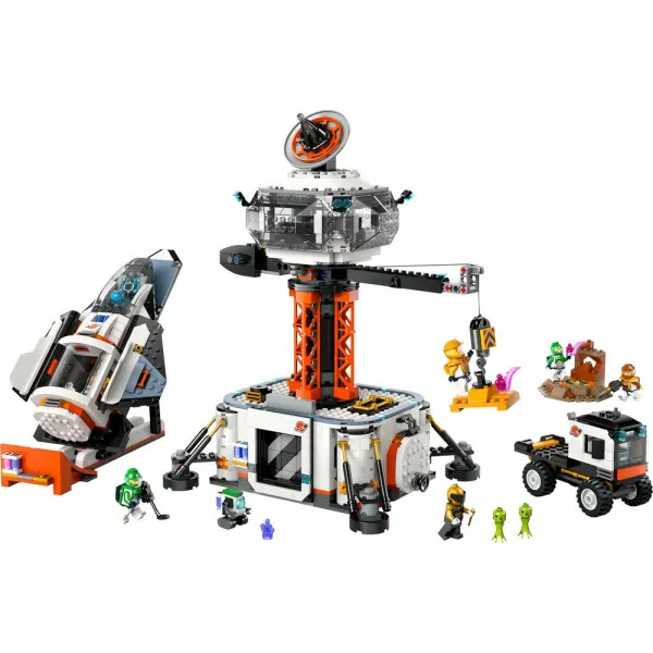 LEGO CITY SPACE SPACE BASE AND ROCKET LAUNCHPAD 